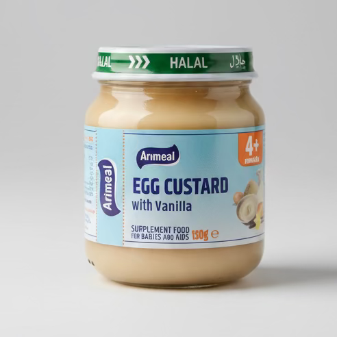 Arimeal Egg Custard with Vanilla 130g