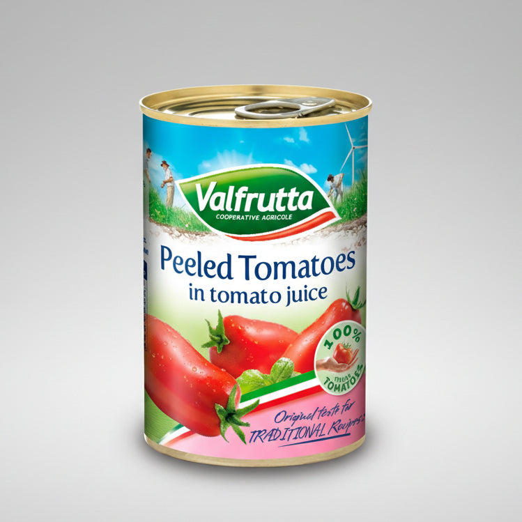 Valfrutta Peeled Tomatoes Skalade Tomater