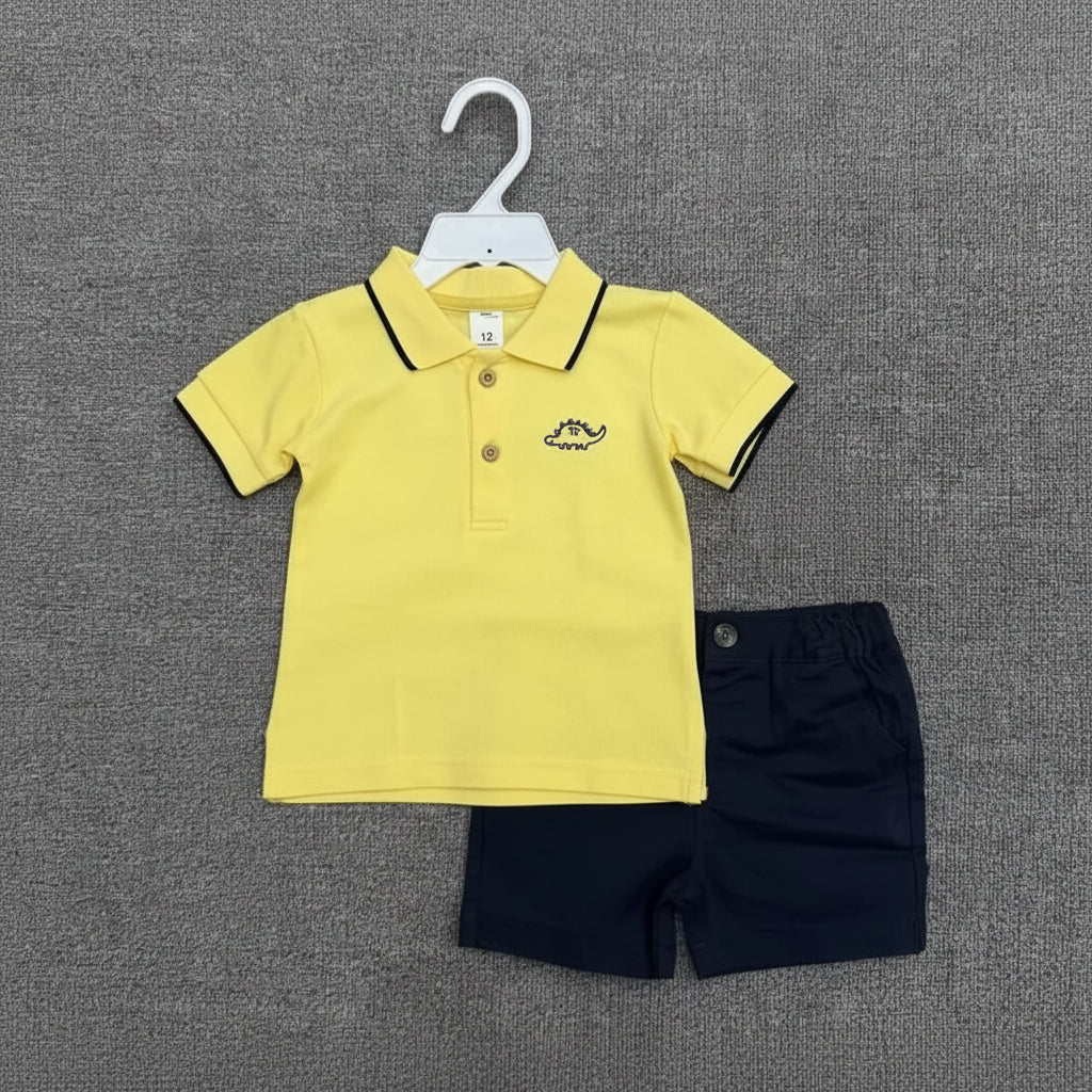 Sheer Care Boy's 2 piece (Lactose & Shorts)
