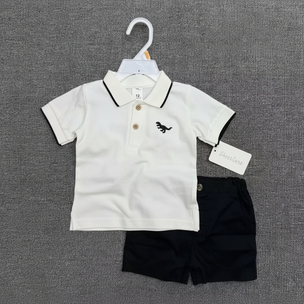 Sheer Care Boy's 2 piece (Lactose & Shorts)