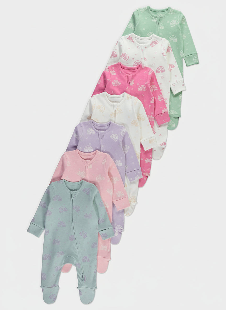 George Baby Tiny Baby 7 Set Sleep suits ( 2.7kg)