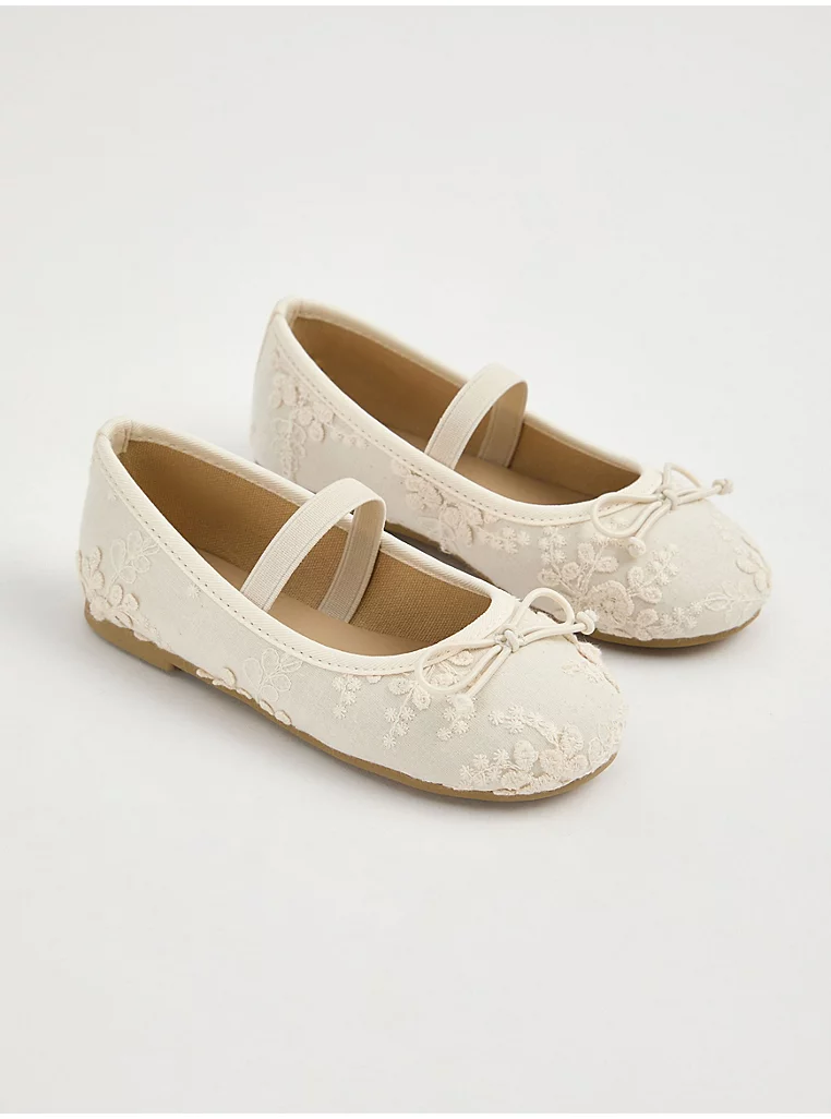 George Stone Lace Embroidered Ballet Flats 9 euro 27
