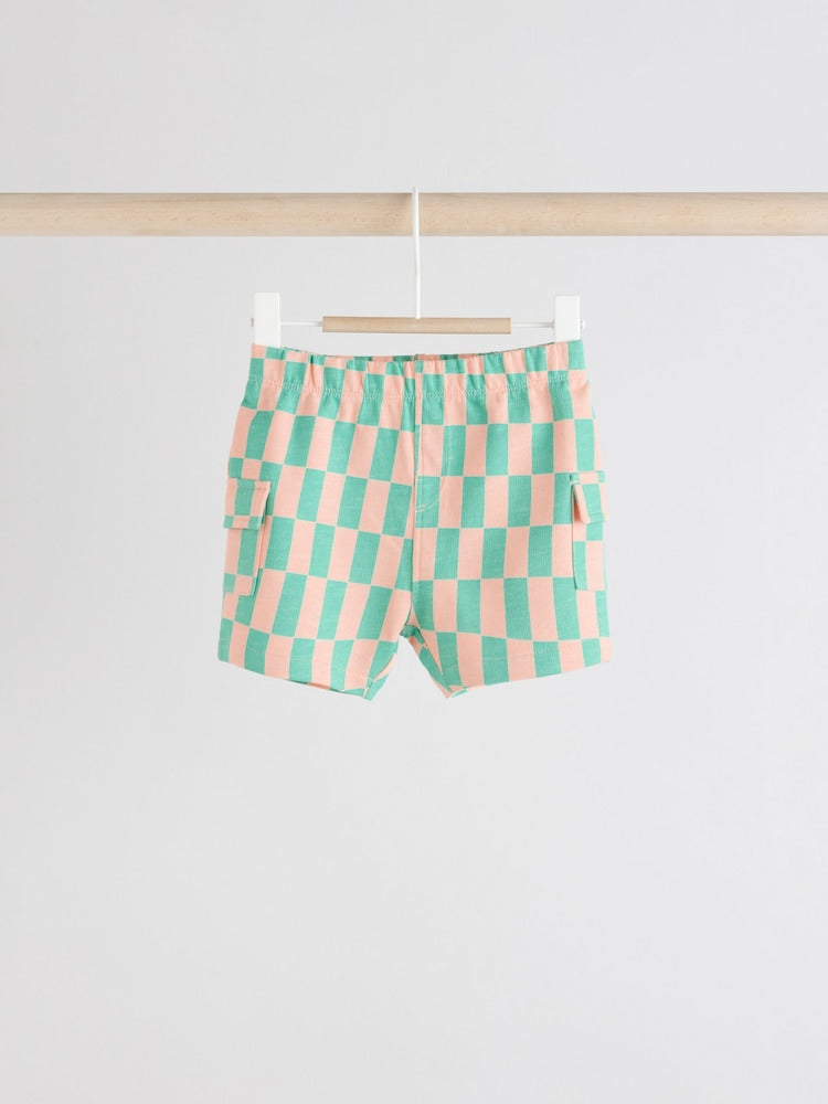 Next Baby Bright Fruit Tops and Shorts Set 6-piece 3-6months