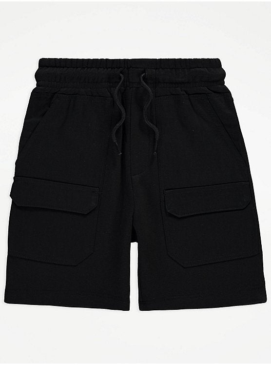 George Contrast Cargo Pocket T-Shirt and Shorts Outfit 7-8yrs