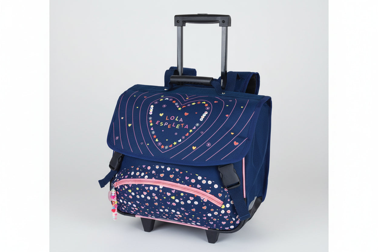 Lola Espeleta Trolley School Bag