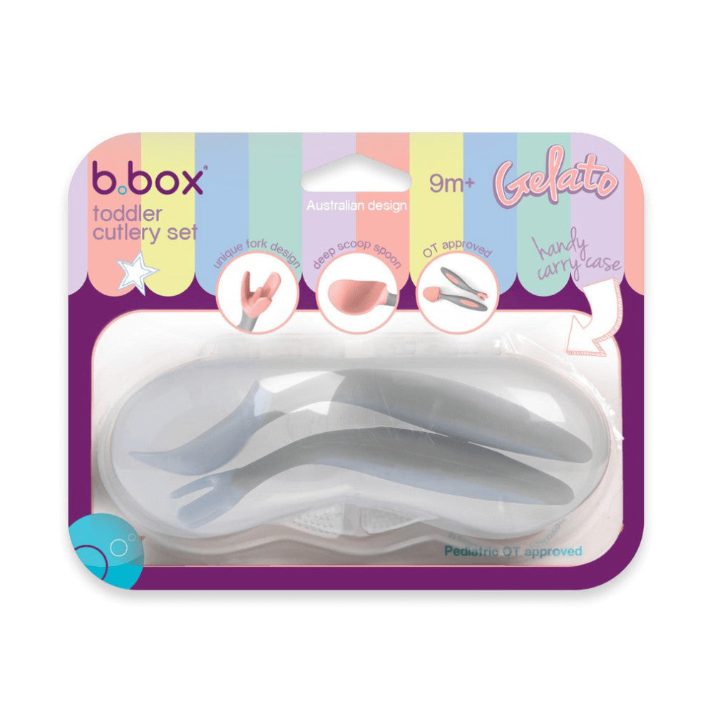 b.box Toddler Cutlery Set Gelato 9m+