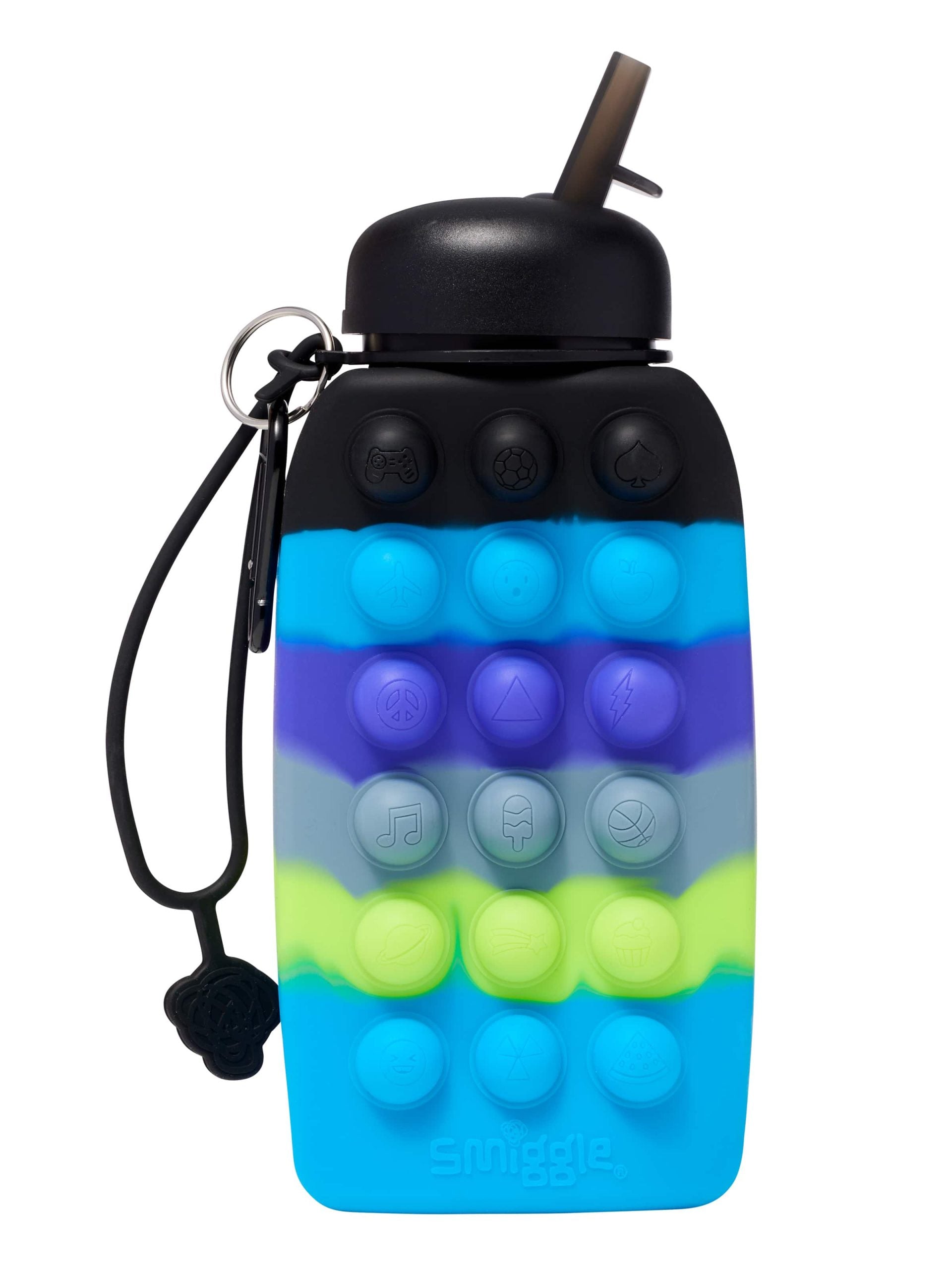 Smiggle Poppies Silicon Bottle 750ml