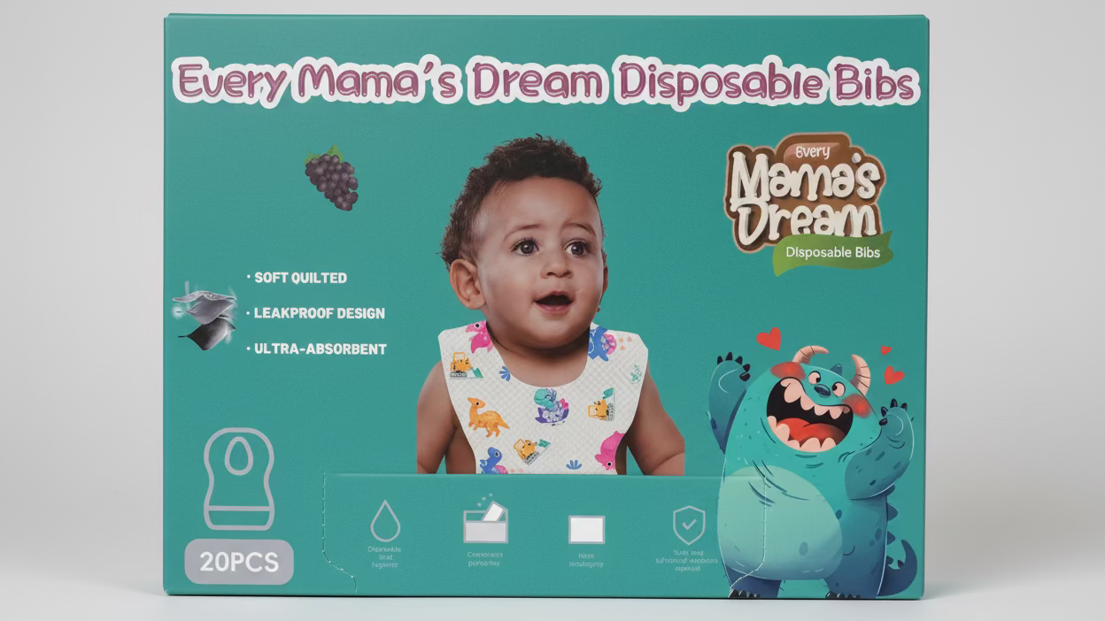 Every Mama's Dream Disposable Bibs (20pcs)