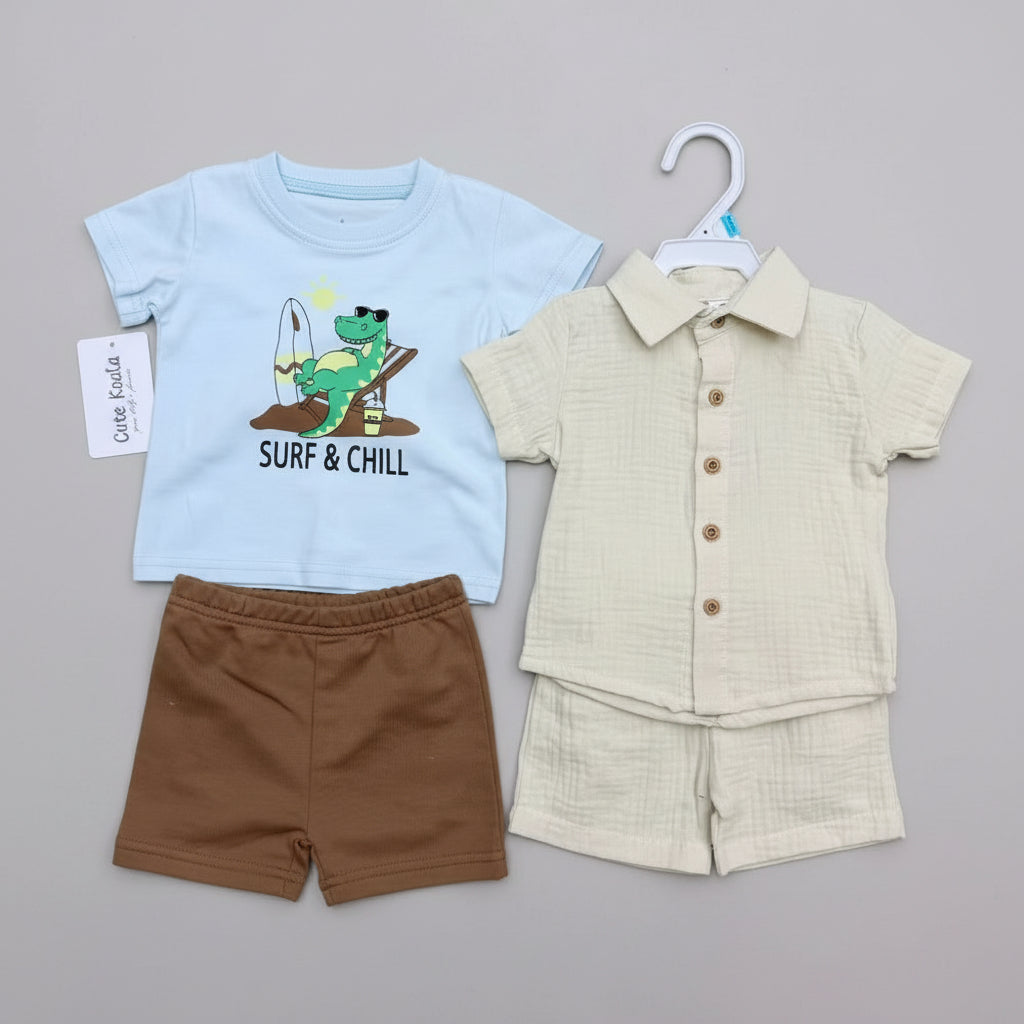Cute Koala Baby Boy 4 piece Set