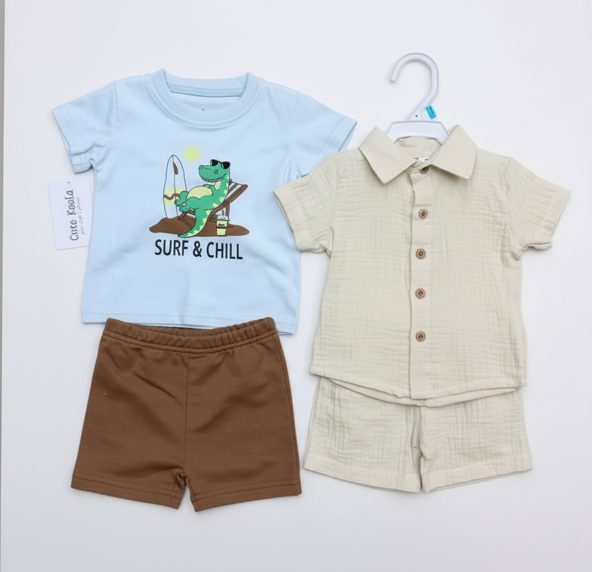 Cute Koala Baby Boy 4 piece Set