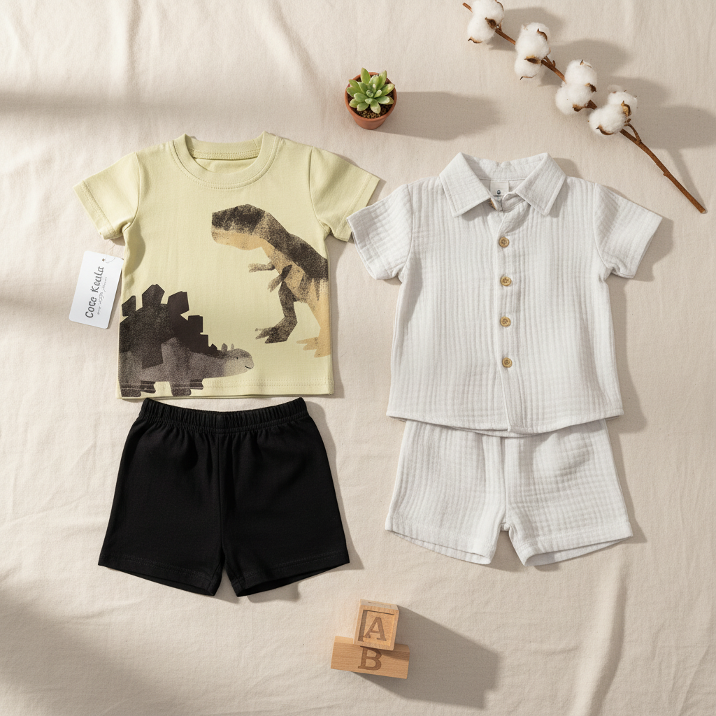 Cute Koala Baby Boy 4 piece Set