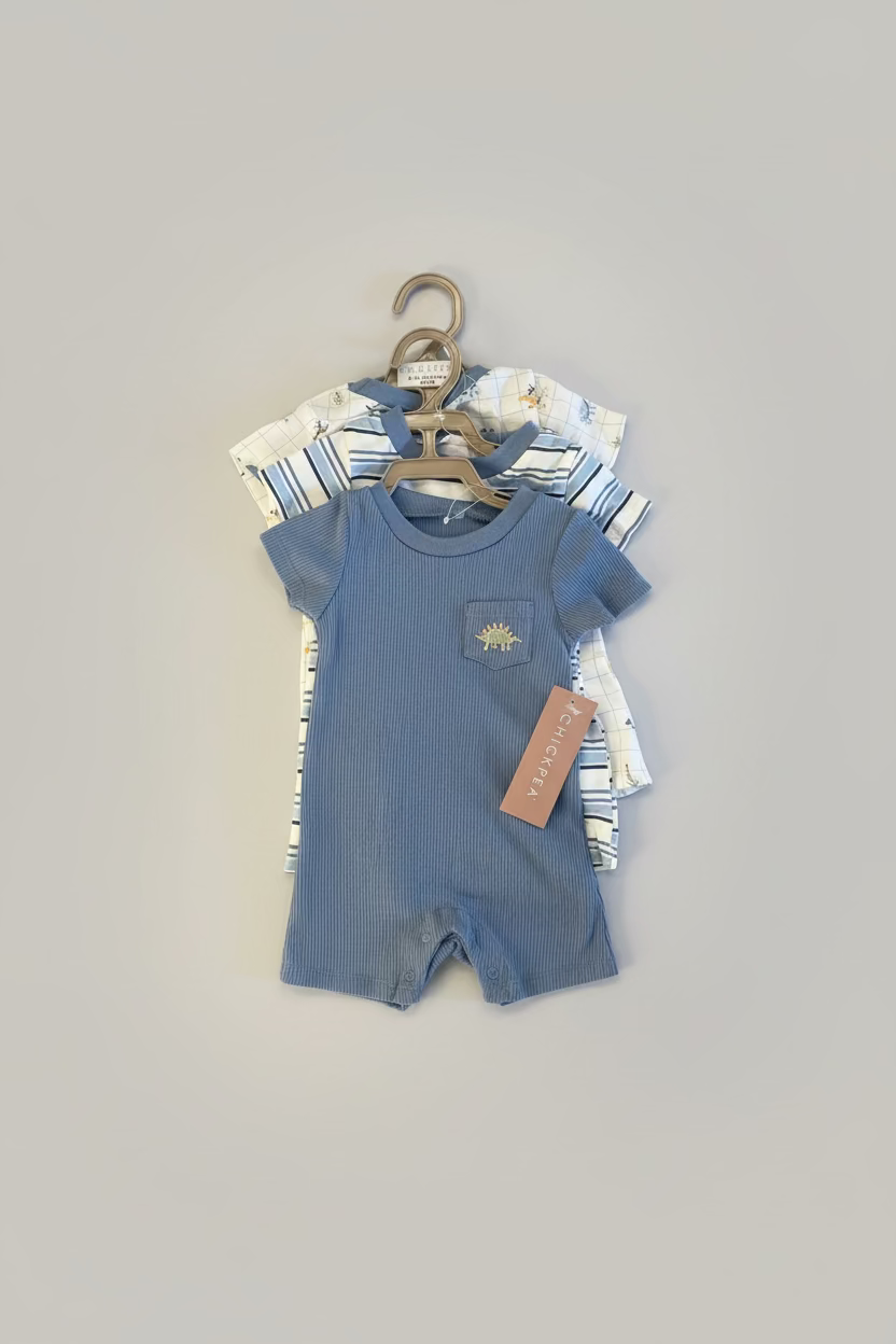 Chick Pea 3pk Rompers