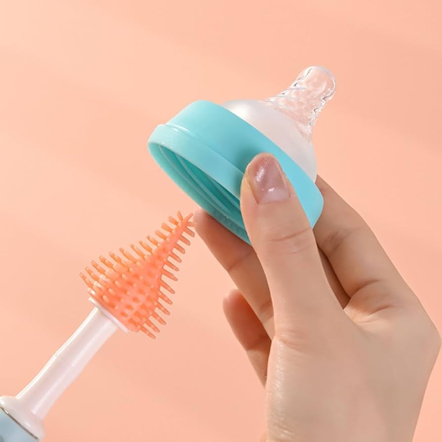 Hercules Bear 360 High-end Silicone Bottle Brush 2pcs