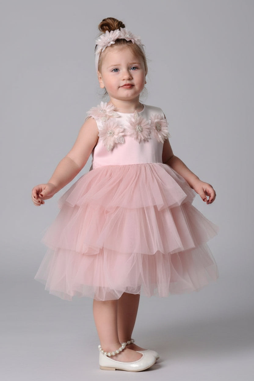 Liv Olivia Couture Girls Dress + Headband