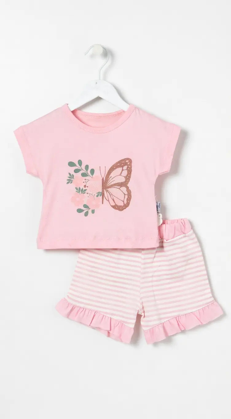 Babyhi Girl 2-Piece (Top & Shorts)