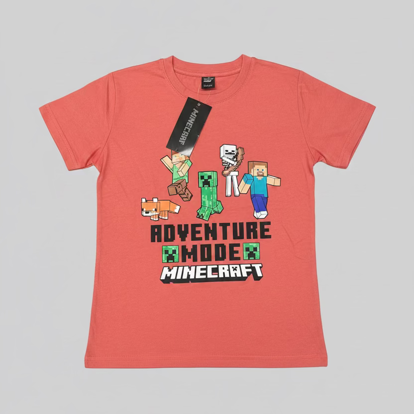 Minecraft Adventure Mode Boy's 2-Piece( T-Shirt & Short)