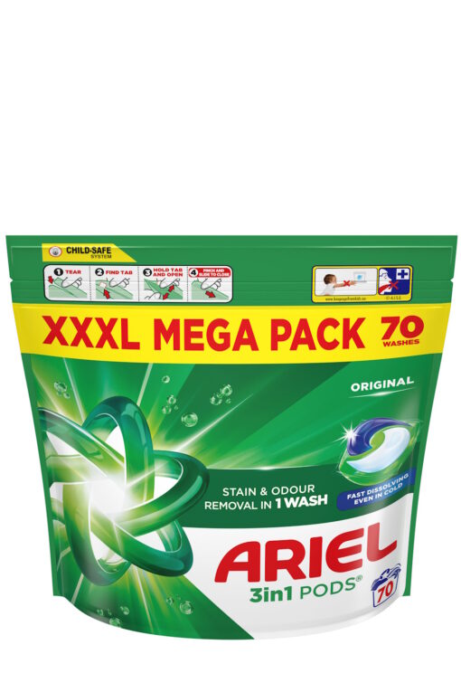 Ariel Original (Stain & Odour) 70 washes 1337g