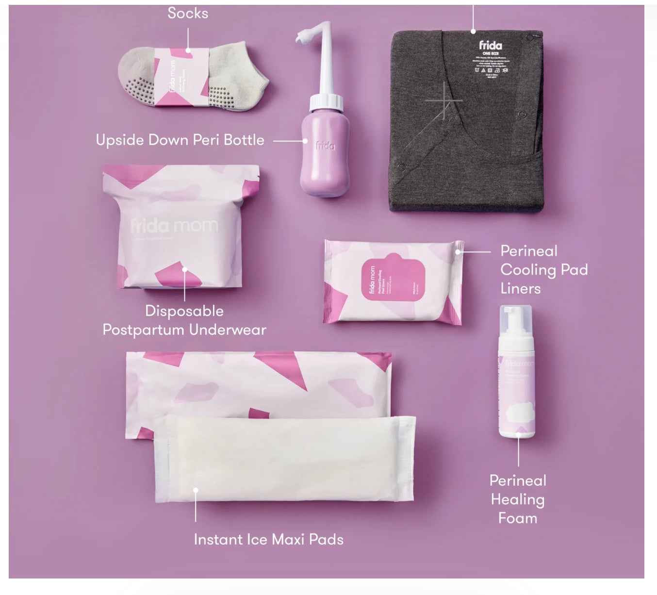 Frida Mom Labour + Delivery Recovery Kit
