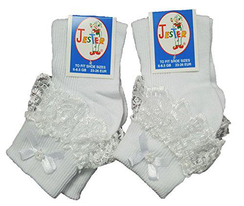 jester socks (girls) – accessory item for kids