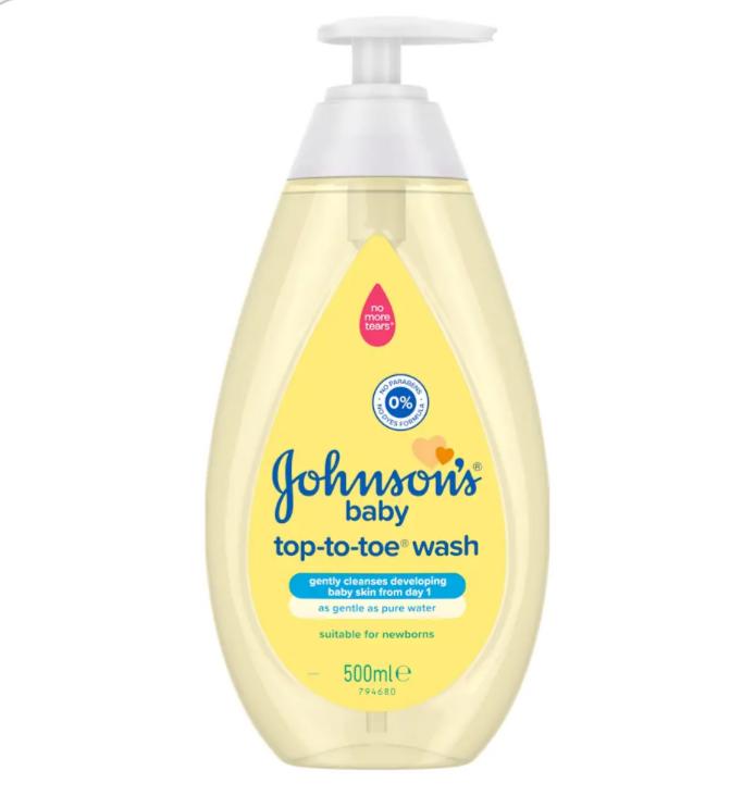 Johnsons baby Top to Toe (UK) 500ml Single – hygiene and toiletries product image