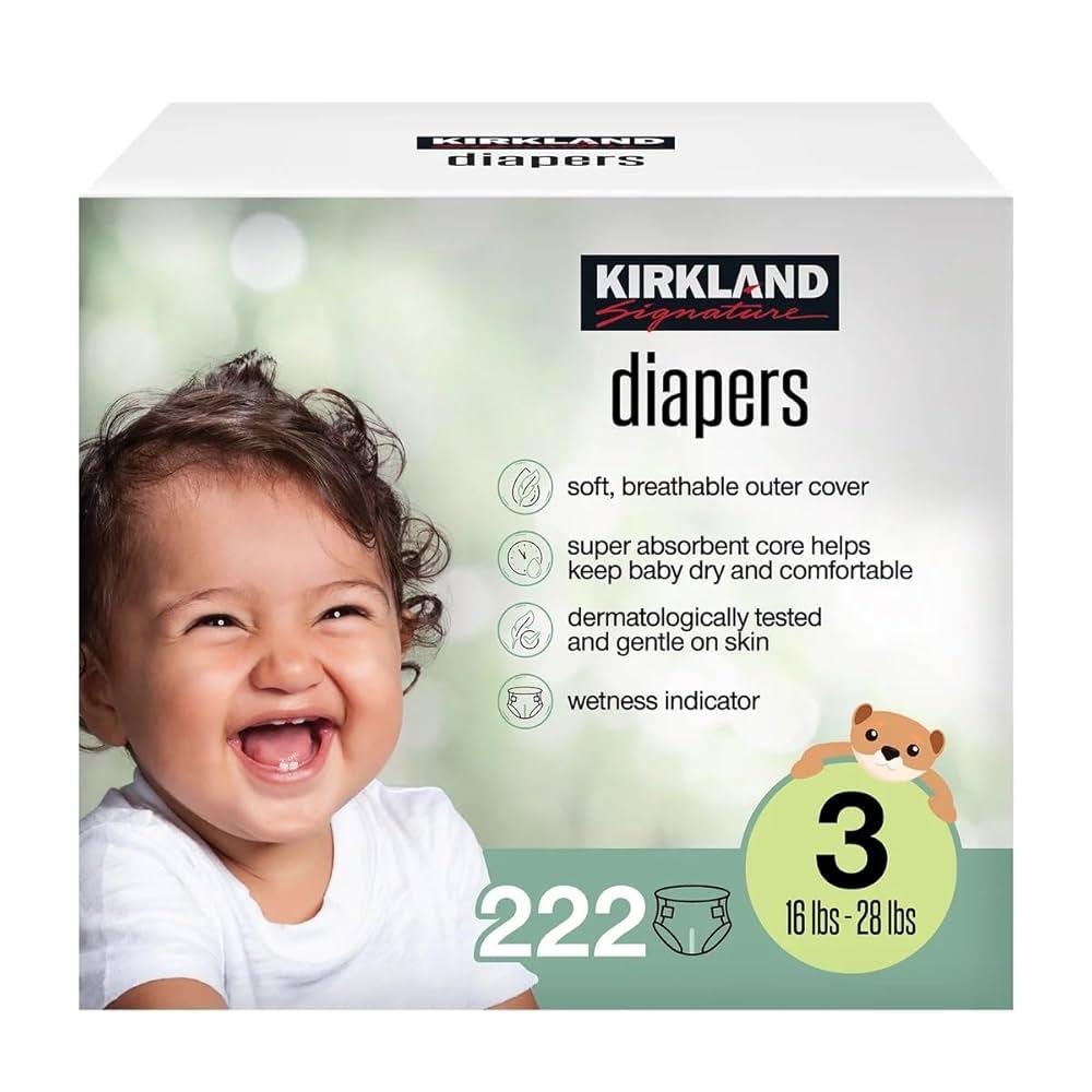 Kirkland Diapers Size 3 – diaper product photo at Beks Ghana