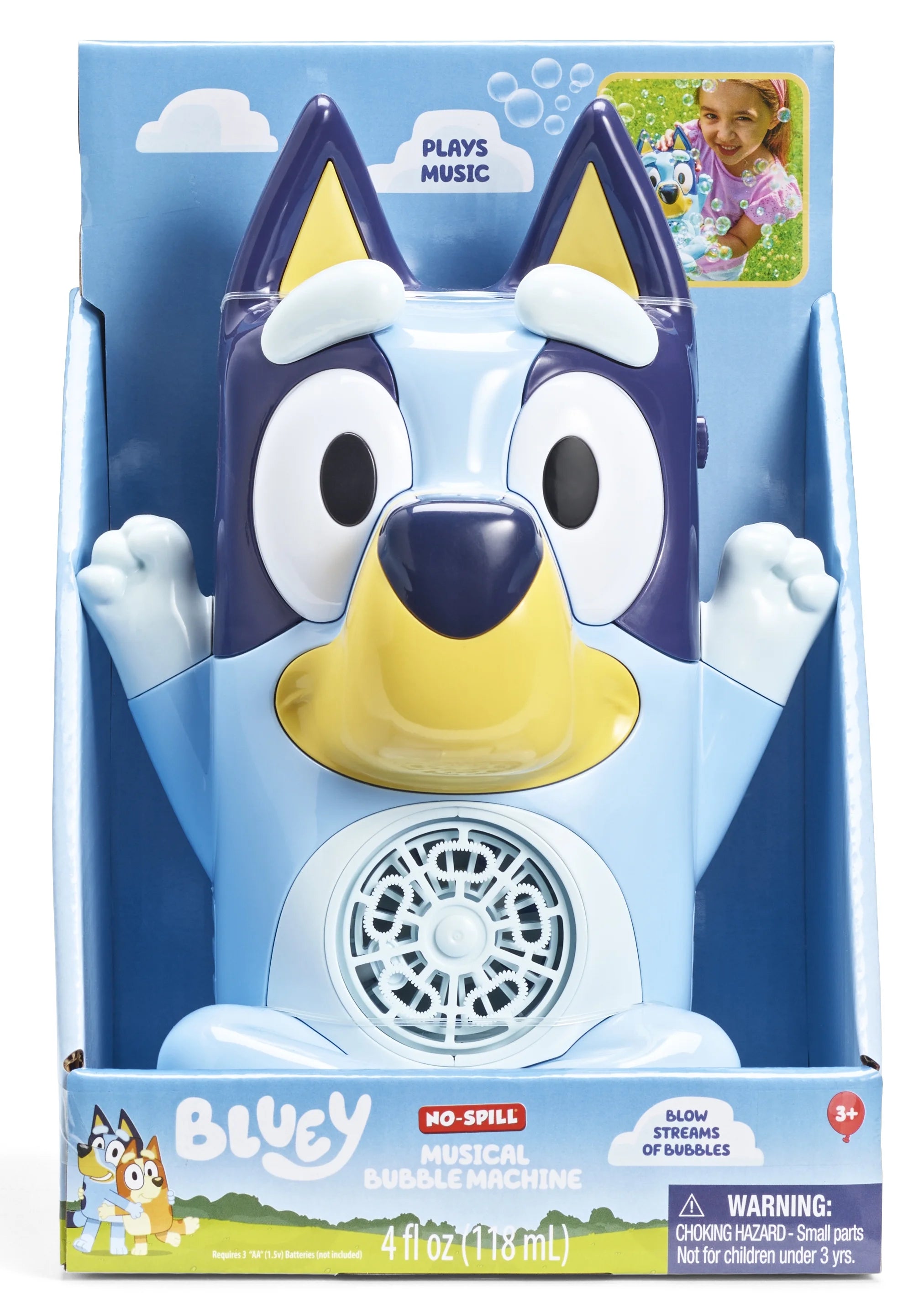 Bluey Bubble Machine 3+
