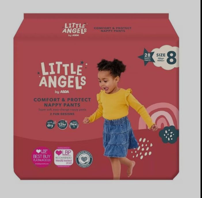 Little Angels Nappies size 8 – diaper product photo at Beks Ghana