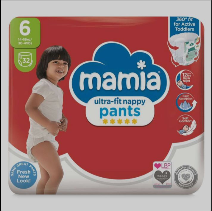 Mamia Nappies Size 6 – diaper product photo at Beks Ghana