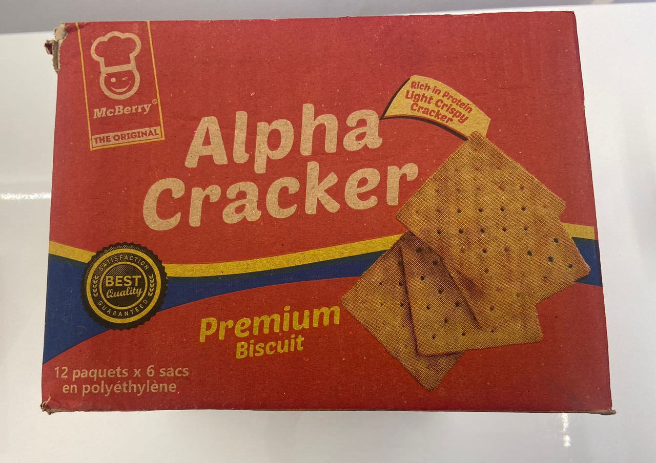 Mcberry alpha cracker Box product photo – Buy online at Beks Ghana