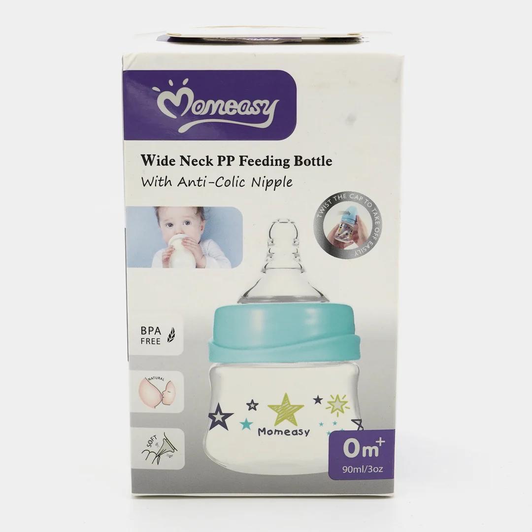 Momeasy Neck PP feeding Bottle With Anti-Colic Nipple ( 0m+ 90 ml) – accessory item for kids
