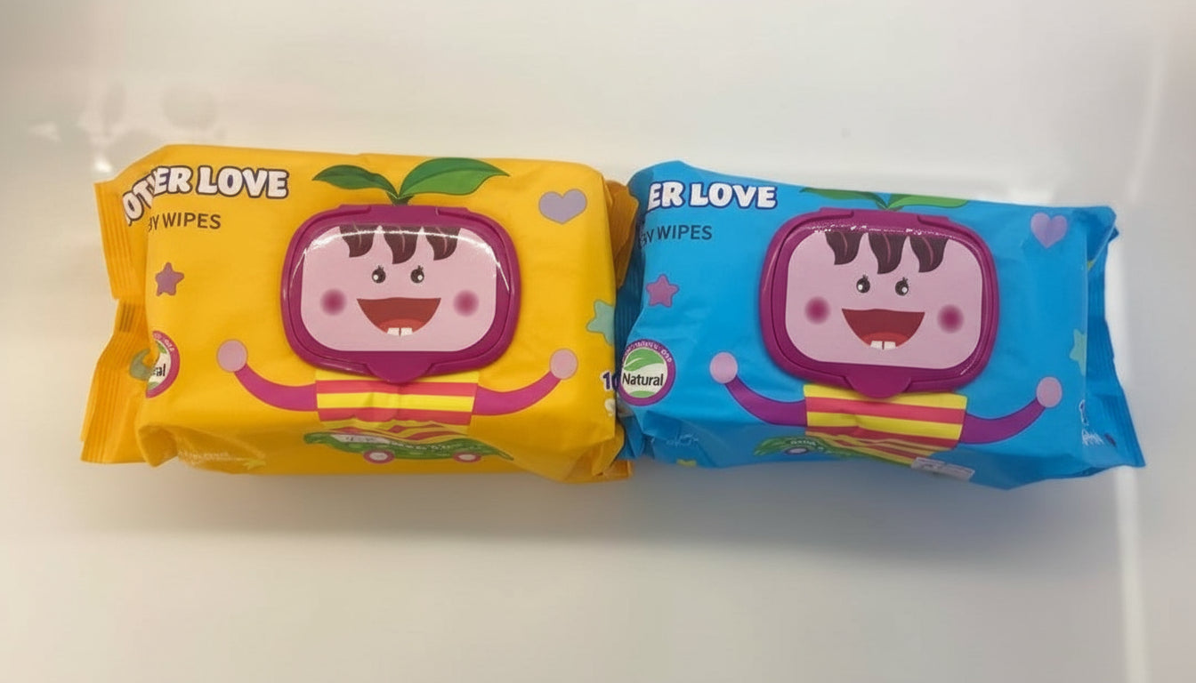 Mother Love Baby Wipes Singles – diaper product photo at Beks Ghana