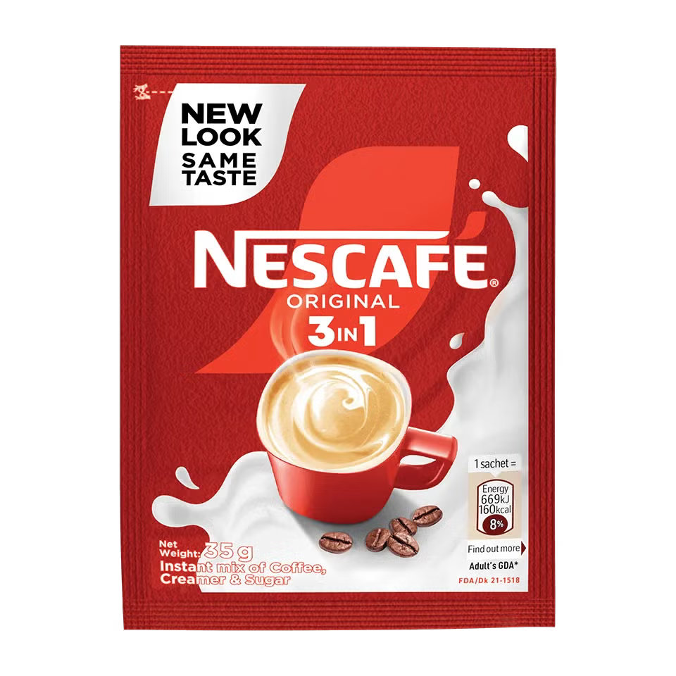 Nescafe Original 3 in 1 (Strips) 35g at Beks Ghana