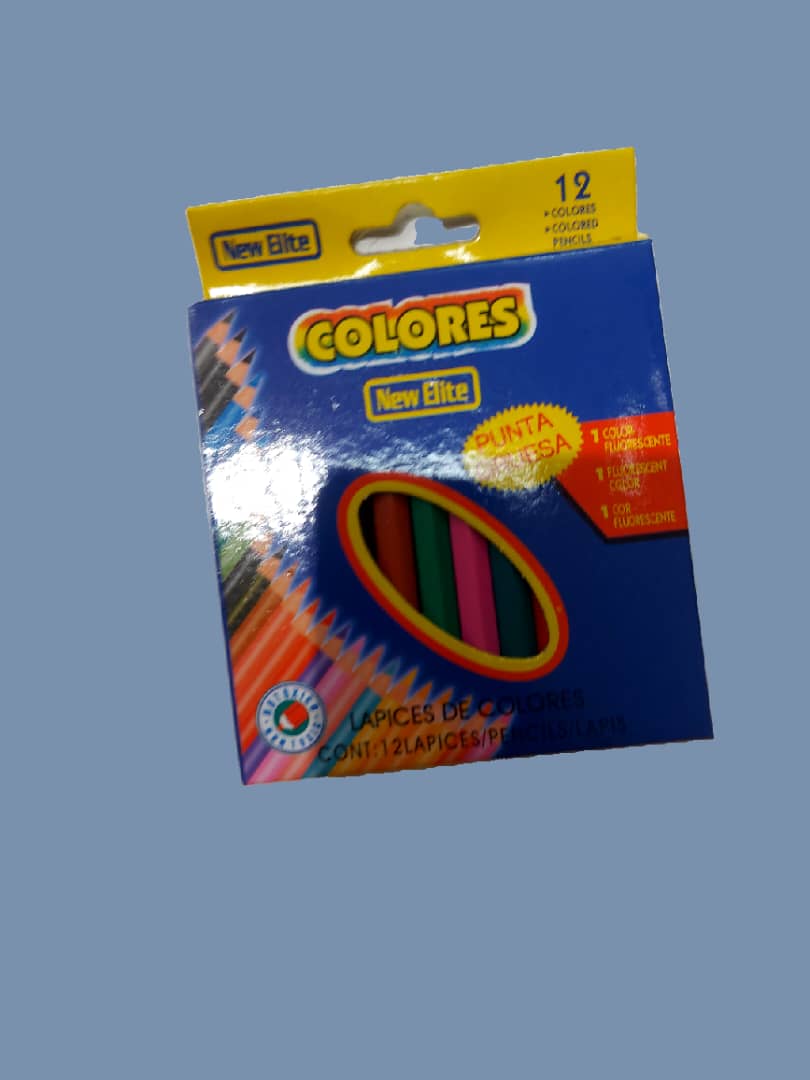 New Elite 12 colores pencils Small – accessory item for kids