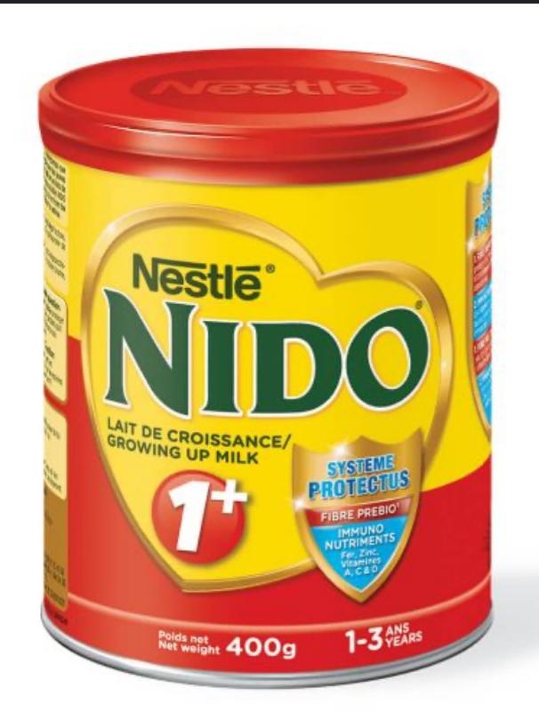 Nido 1+ (400g) single packaging - available at Beks Ghana