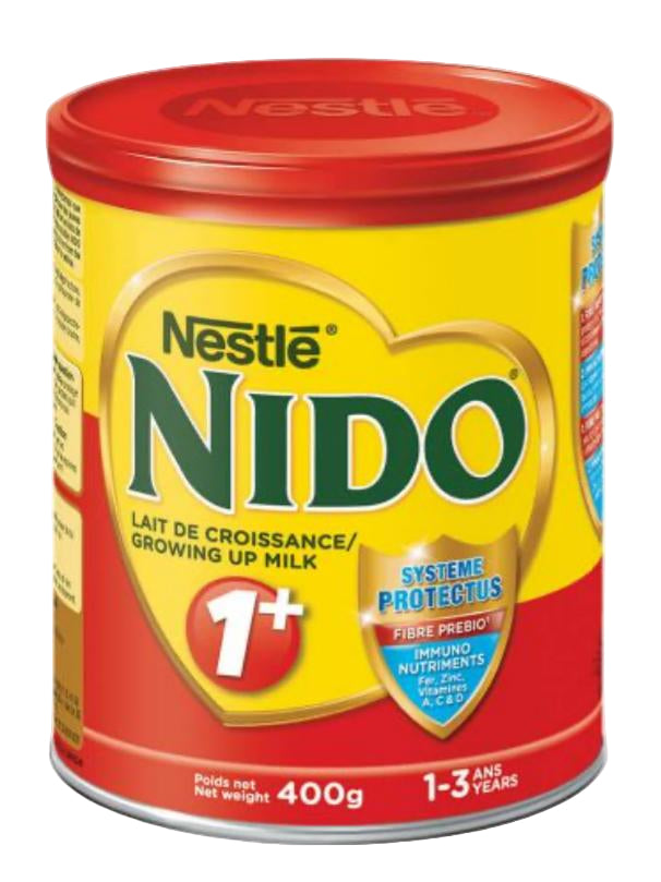 Nido 1+ (400g) single packaging - available at Beks Ghana
