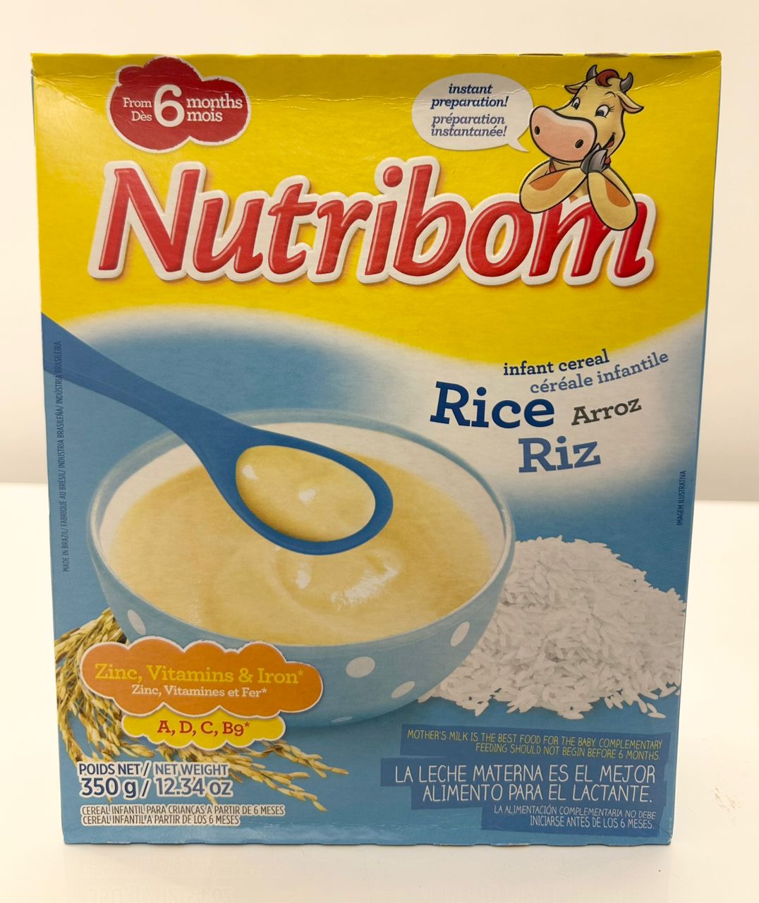 Nutribom Rice (350g) Single packaging - available at Beks Ghana