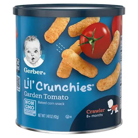 Gerber Lil' Crunchies Garden Tomaato 42g