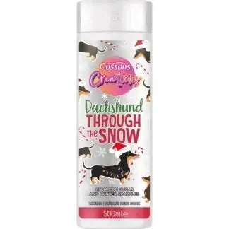 Cussons Creations Dachshund through the snow Bath Soap 500ml