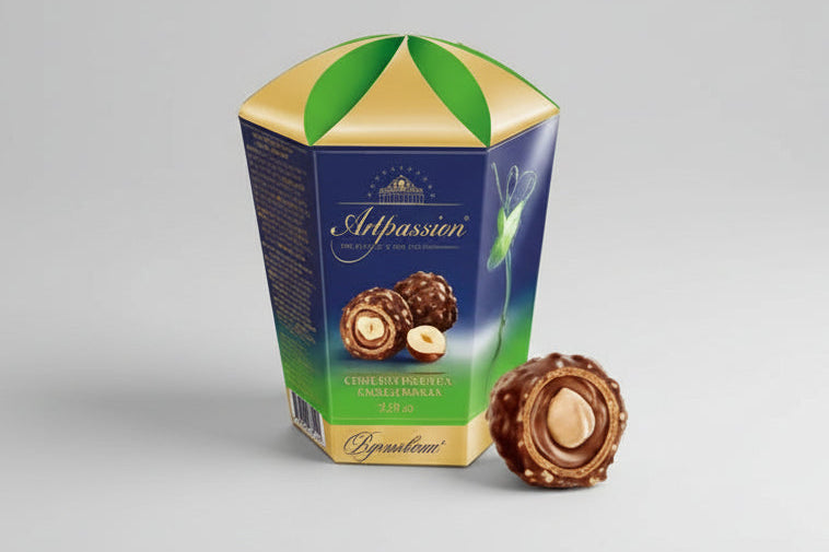 Artpassion Spheres with Whole Hazelnut 150g