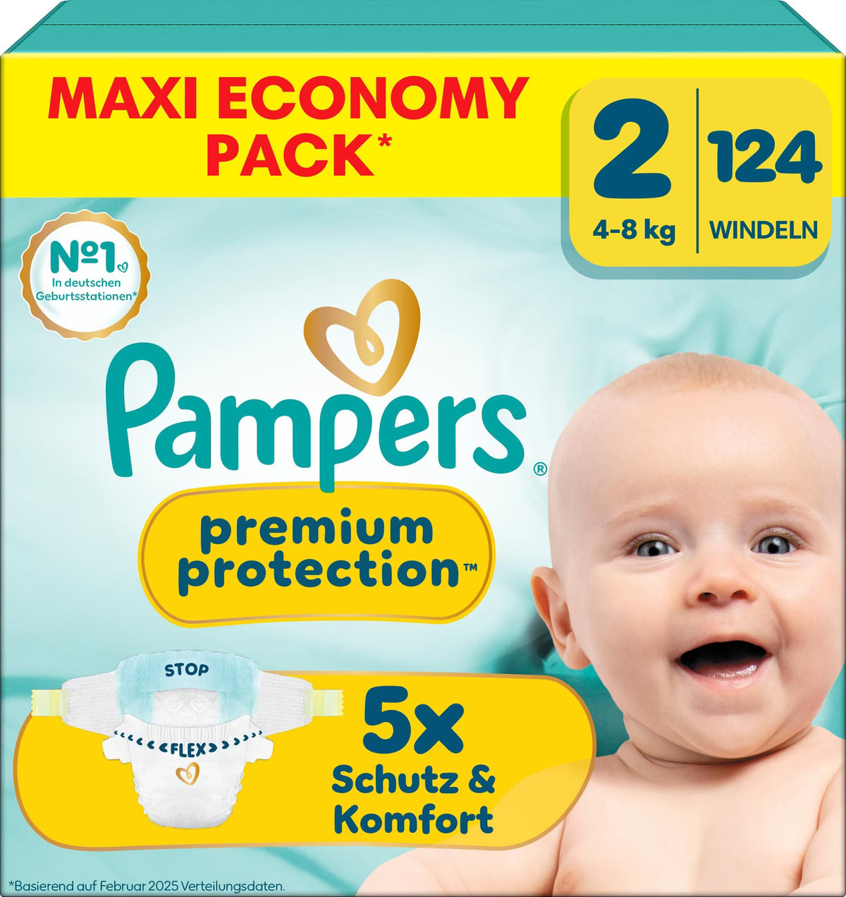 Pampers Maxi Economy Pack Premium Protection at Beks Ghana