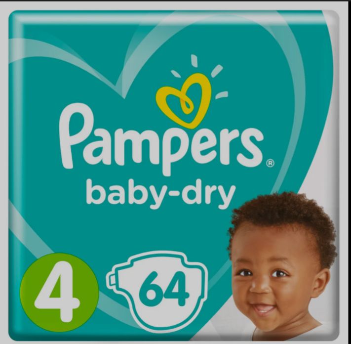Pampers Baby Dry Size 4 Pack – diaper product photo at Beks Ghana