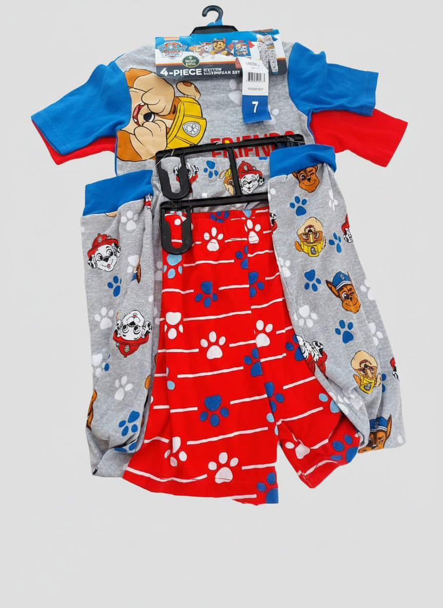 paw patrol kids shirt 6-7 years mixed - kids fashion product photo