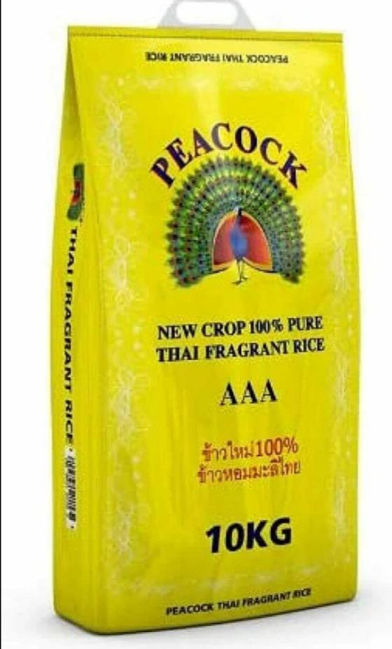 Peacock rice 10KG product photo – Buy online at Beks Ghana