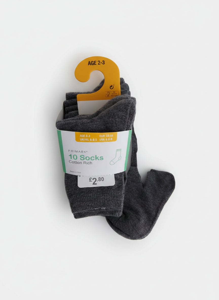 Primark 5 socks 2-3yrs – accessory item for kids