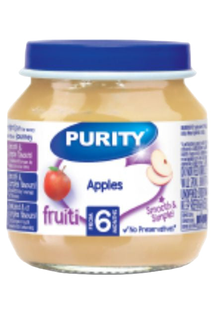 Purity Small Apples (125ml) single packaging - available at Beks Ghana