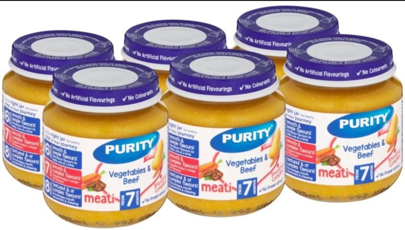 Purity Medium Vegetables & Beef Flavour (200ml) single packaging - available at Beks Ghana
