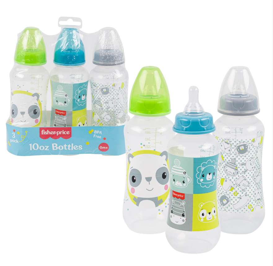 Fisher -Price 10z Bottles 3 pack 0m+