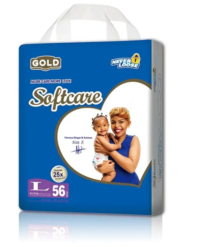 Softcare Jumbo Large – diaper product photo at Beks Ghana