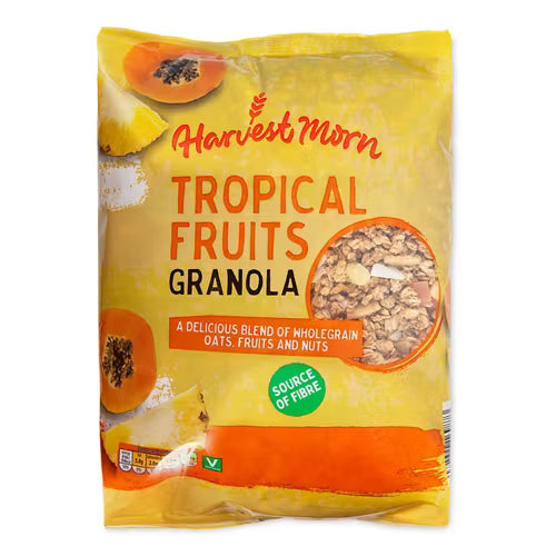 Harvest Morn Tropical Fruits Granola 1kg