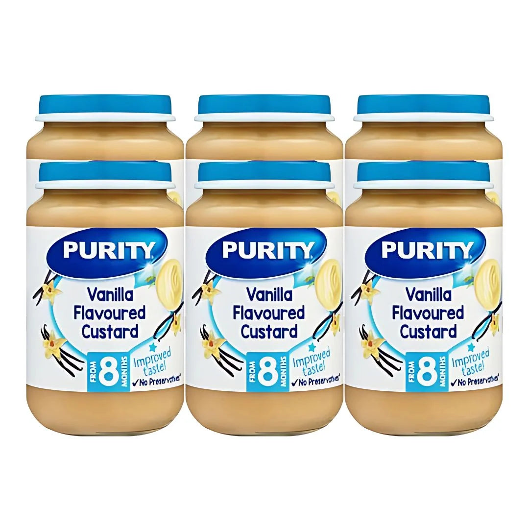 Purity Medium Vanilla Flavoured Custard (200ml x 6) Pack at Beks Ghana